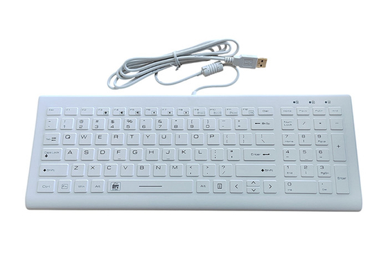 USB UL94-V0 Medical Sterile Keyboard with Number Pad &amp; Backlit supplier