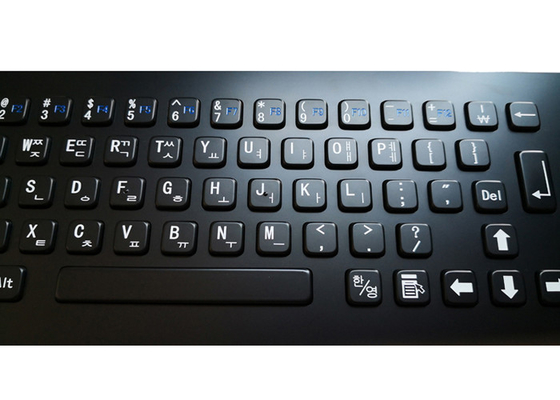 67 key Korean industrial rugged keyboard with black titanium and single usb supplier