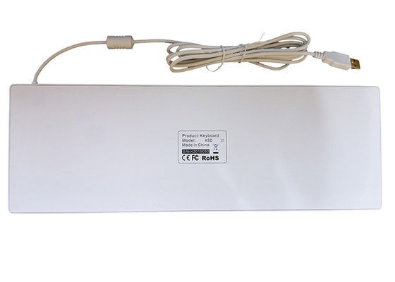 sterilized medical keyboard flat antibacterial with blue backlit and USB supplier