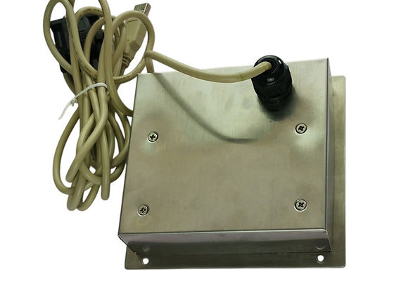 LCD display keypad by industrial metal with 16 backlit buttons RS232 supplier