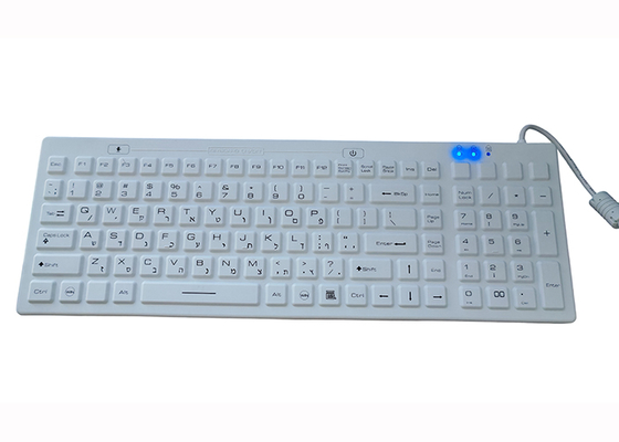IP68 AZERTY Israel medical grade keyboard entry level with 106 soft buttons supplier