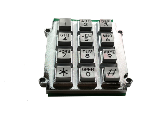 vandal proof outdoor industrial phone keypad with 12 numerical keys and alphabet supplier