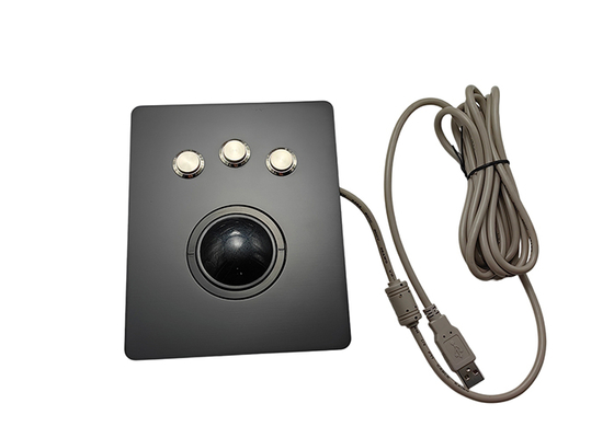 black marine trackball computer mouse with 50.mm optical laser pointing device supplier