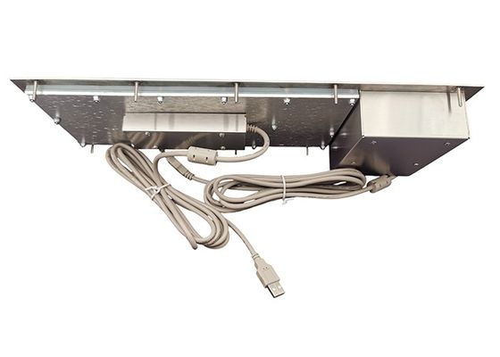 metallic Industrial keyboard with large 55mm resin optical ball and Fn keys supplier