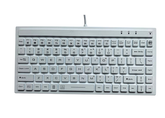 ESD LEVEL 4 medical keyboard with 88 Low profile keys and clean mode supplier