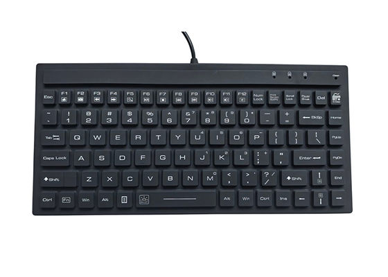ESD LEVEL 4 medical keyboard with 88 Low profile keys and clean mode supplier