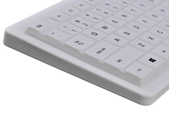 104 keys ergonomics medical keyboard with pure white medical numeric keypad supplier