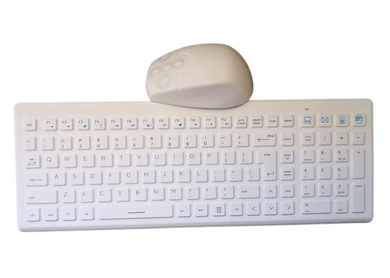 Bluetooh medical keyoard with 2.4Ghz wireless and ip65 pure keys supplier