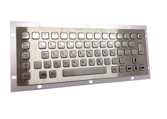 oil proof industrial keyboard with stainless 64 ARABIC keys and 0.5m USB cable supplier