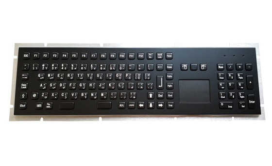 Industrial meta keyboard with black titanium for marine navy keyboard use with 10 key keypad supplier