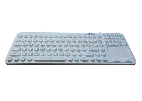 German Medical Keyboard with active keys and IP68 sealed trackpad supplier
