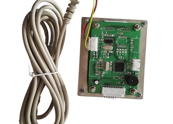 Braille industrial metal keypad with 12 keys RS232 interface and UART cable supplier