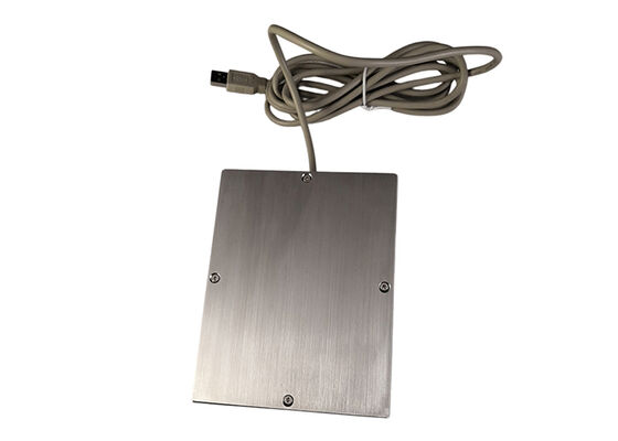 IK09 industrial trackball movable with 2 buttons by metal enclosure supplier