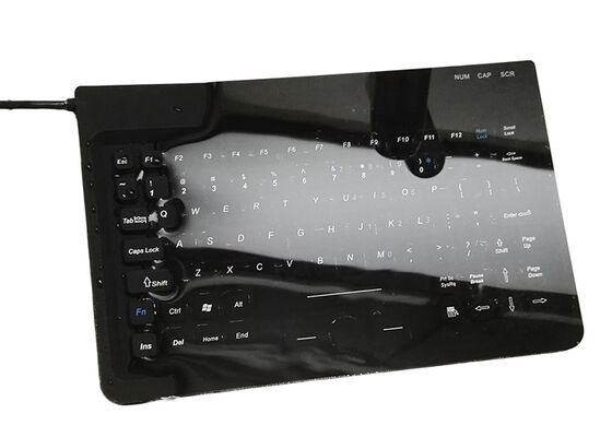 89 keys compact rugged keyboard waterproof with mouse knob EMC EN60601 supplier