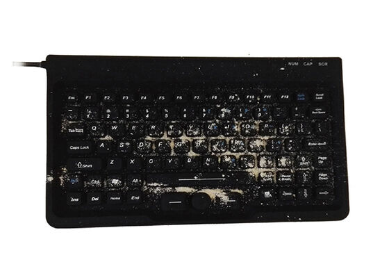 89 keys compact rugged keyboard waterproof with mouse knob EMC EN60601 supplier
