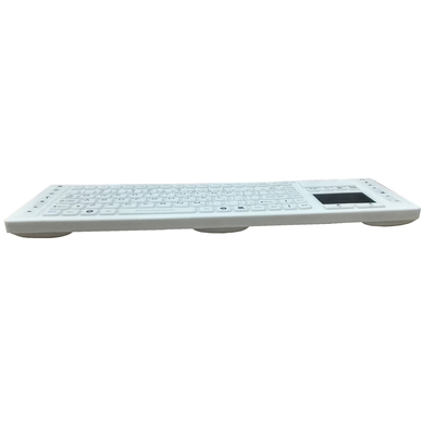 117 keys medical wireless washable keyboard by antimicrobial silicone for cybernet computer supplier