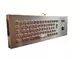 Desk top USB industrial metal keyboard based 64-key steel keyboard with Windows key supplier