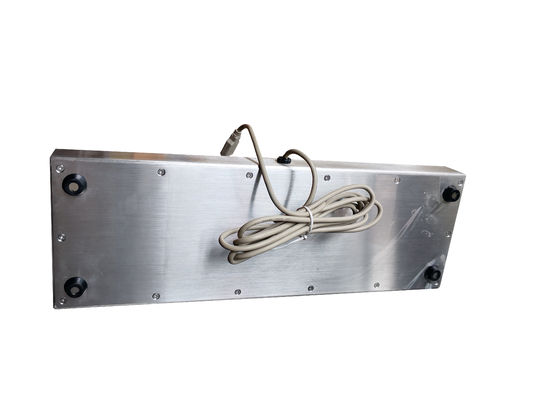 24V industrial keyboard with industrial metal optical trackball desk top supplier