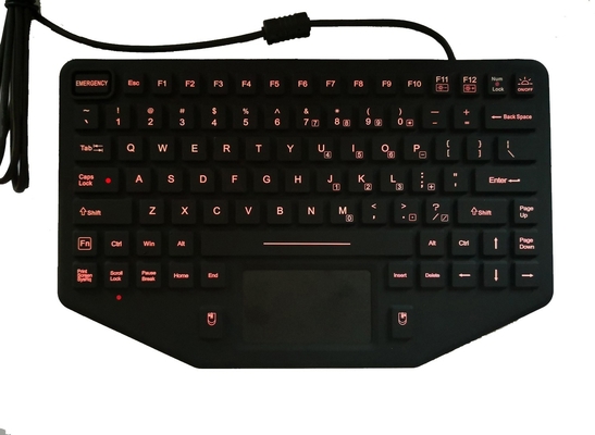 Panel mount 89-key military keyboard with Shift + F1 for North American market IC supplier