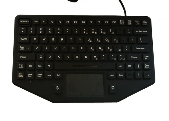 Panel mount 89-key military keyboard with Shift + F1 for North American market IC supplier