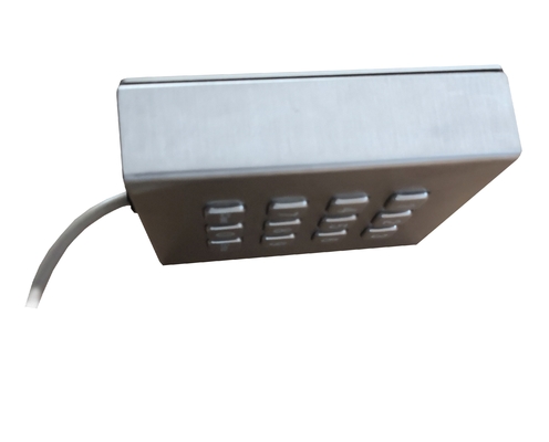 Stand Alone Ip65 Usb Industrial Metal Keypad With 12 Stand-By Backlit Keys supplier