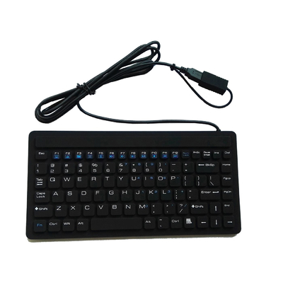 87 Keys Japanese Antimicrobial Medical Grade Silicone Keyboard With Windows Key supplier