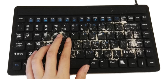 SGS test passed antimicrobial medical healthcare application keyboard with 88 keys supplier