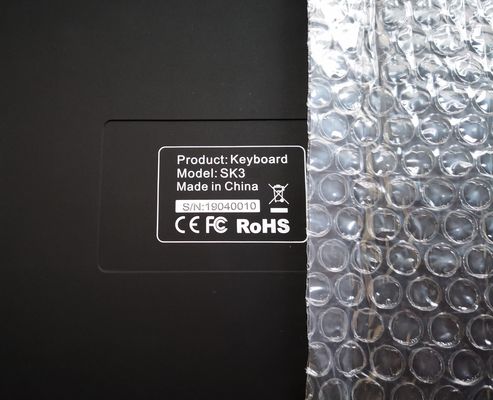 IP68 Dustproof industrial keyboard with mouse buttons OEM AZERTY layout supplier