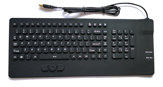 Usb White Ip68 AIO Medical Keyboard With Built-In Mouse For Medical Trolley supplier