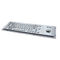 Spanish Braille Stainless Steel Panel Mount Industrial Keyboard With Ascii Code Ñ supplier