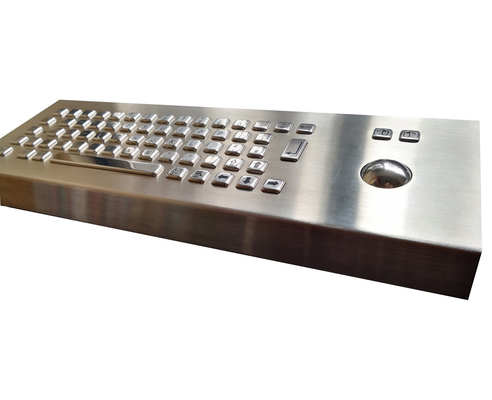 desk top version UK English industrial metal keyboard with Euro € and 64 keys supplier