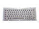Panel mount stainless steel keyboard for military portable PC working -20 Celsius degree supplier