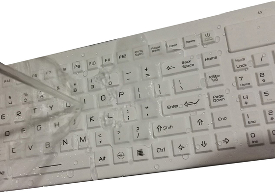 QWERTZ cable-less 2.4G wireless washable keyboard supporting European languages supplier