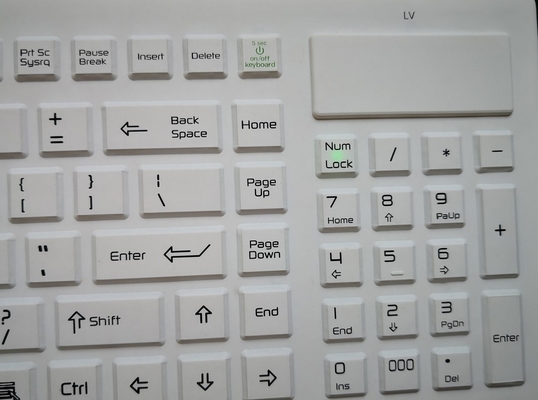 QWERTZ cable-less 2.4G wireless washable keyboard supporting European languages supplier