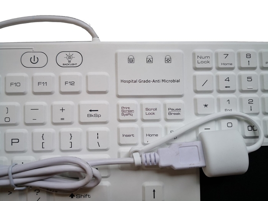 USB EPA disinfectant washable medical healthcare application keyboard with magnetic supplier