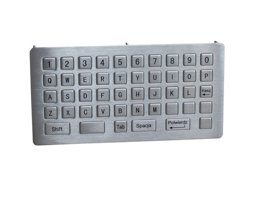 46 key industrial keyboard with flat Polish keys and shorten USB cable supplier