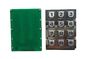 3 x 4 keys zinc alloy high quality vending machine keypad with different LED backlight supplier