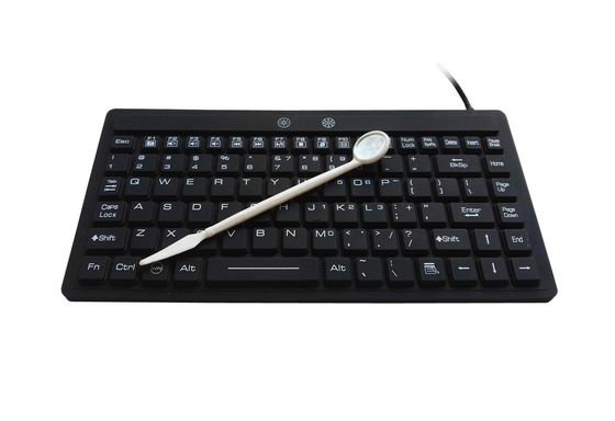 ROHS medical keyboard 88 keys with blue backlight and FCC SDOC supplier