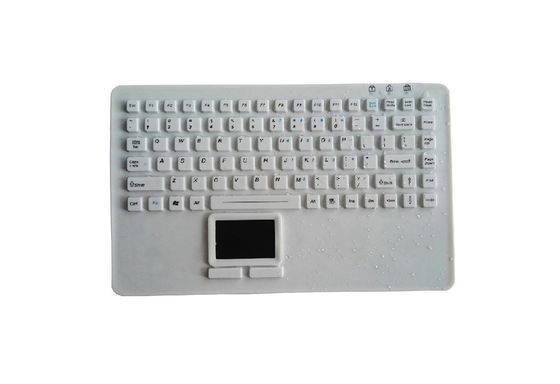 Sterile medical keyboard with anti-germ coating touch screen and Clean key supplier