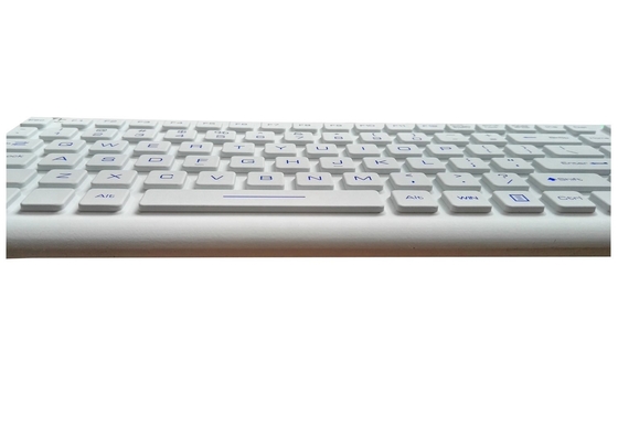 Waterproof USB magfix medical silicone keyboard with power key and customs logo supplier