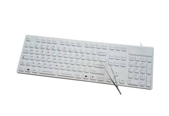 German medical keyboard with QWERTZ and short USB cable 0.3m supplier