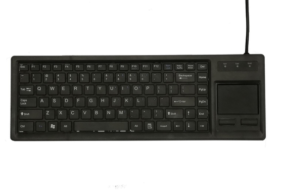 Scissor Switch ABS Industrial Wired Keyboard With Trackpad With 88 Keys supplier