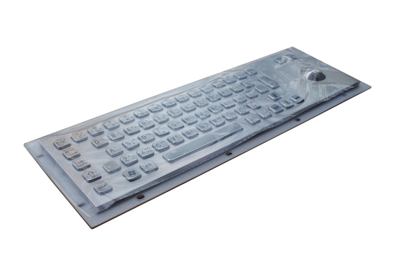 PS2 stainless steel industry keyboard mouse combo set with trackball and German Braille supplier