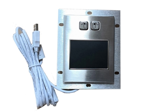 Vandal proof metal pointing device touchpad with two mouse buttons and Y cable supplier