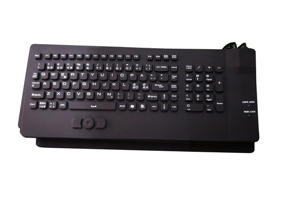 Nordic German layout industrial medical keyboard mouse combo set with 112 silicone keys supplier