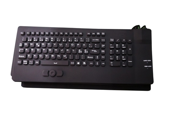 Nordic German layout industrial medical keyboard mouse combo set with 112 silicone keys supplier