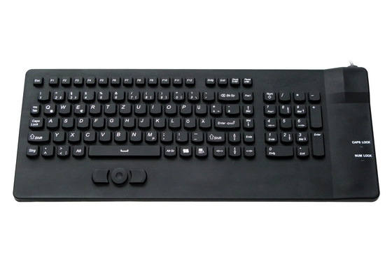 Nordic German layout industrial medical keyboard mouse combo set with 112 silicone keys supplier