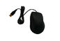USB silicone optical mouse pointing device with big size and 5 buttons supplier