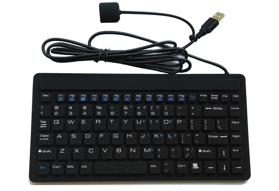 0.3m USB length 88keys medical silicone keyboard for hospital ultrasound equipment supplier