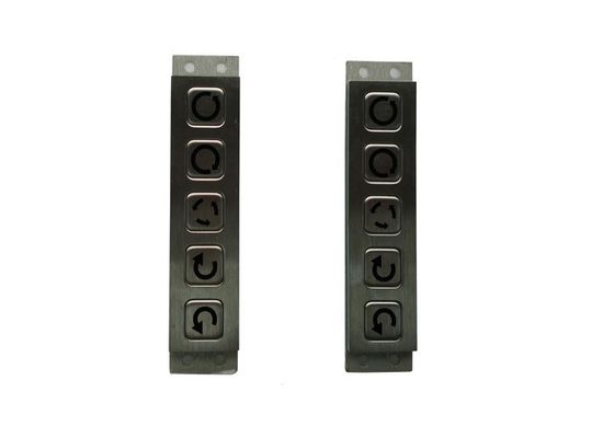 ATM side pad industrial metal keypad with outdoor Pin connector supplier